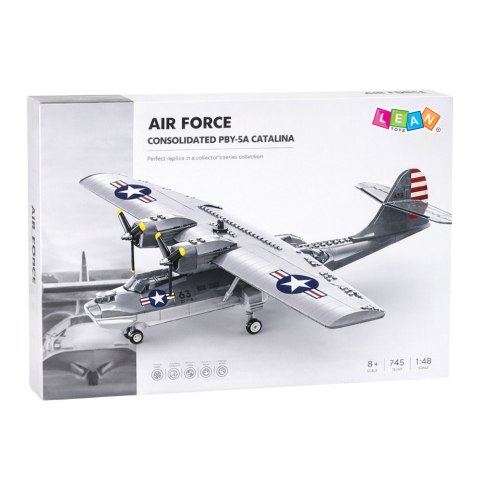 Klocki Konstrukcyjne Samolot PBY-5A Catalina 364el