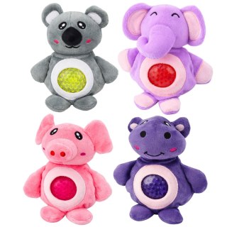 Pluszak Do Ściskania Ugniatania Gniotek z Kulkami Wodnymi Słoń Świnka 15 cm