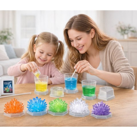 Zestaw Kreatywny Eksperyment DIY Hodowla Tworzenie Kryształów