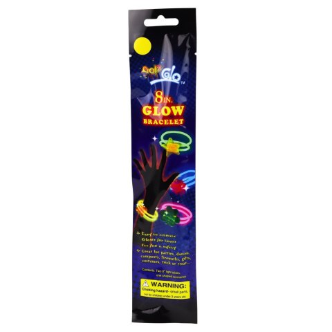 Podwójna Bransoletka Fluorescencyjna Z Motylkiem Świecąca Neon Stick