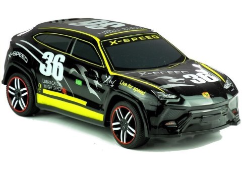 AUTO ZDALNIE STEROWANE SPORTOWE PILOT R/C CZARNE