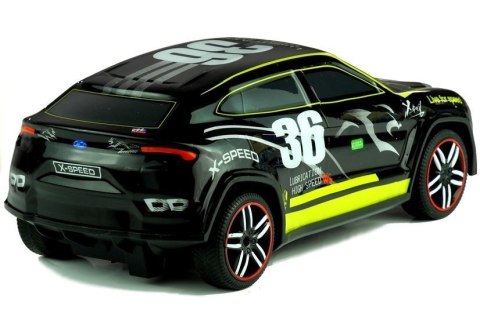 AUTO ZDALNIE STEROWANE SPORTOWE PILOT R/C CZARNE