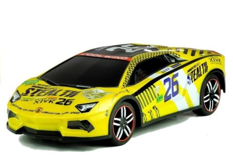 AUTO ZDALNIE STEROWANE SPORTOWE PILOT R/C ŻÓŁTE