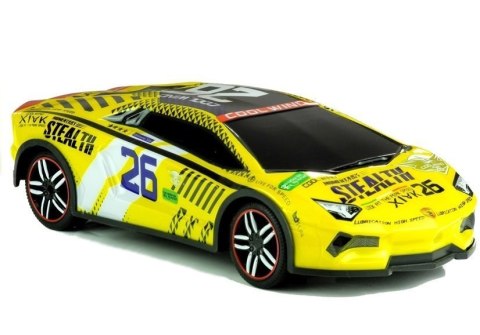 AUTO ZDALNIE STEROWANE SPORTOWE PILOT R/C ŻÓŁTE