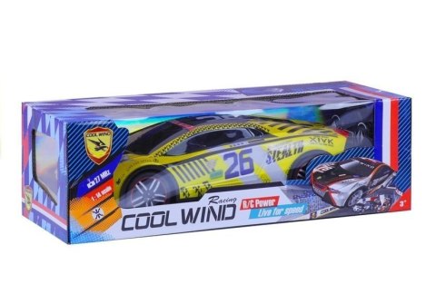 AUTO ZDALNIE STEROWANE SPORTOWE PILOT R/C ŻÓŁTE
