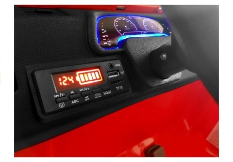 AUTO NA AKUMULATOR JEEP HP012 CZERWONE