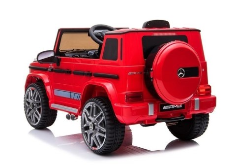 AUTO NA AKUMULATOR MERCEDES G63 AMG CZERWONY