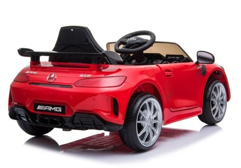 AUTO NA AKUMULATOR MERCEDES GTR CZERWONY
