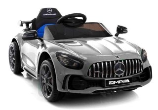 AUTO NA AKUMULATOR MERCEDES GTR SREBRNY LAKIEROWANY