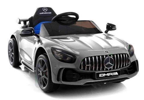 AUTO NA AKUMULATOR MERCEDES GTR SREBRNY LAKIEROWANY