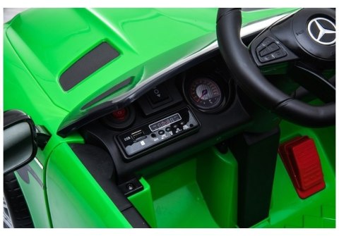 AUTO NA AKUMULATOR MERCEDES GTR ZIELONY