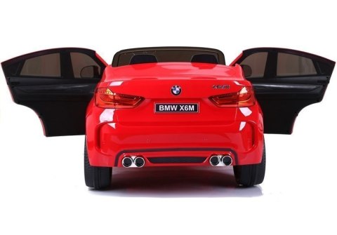 AUTO NA AKUMULATOR NOWE BMW X6M CZERWONE