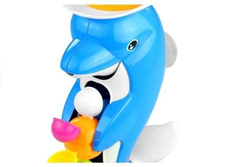 DELFIN KOŁOWROTKI ZABAWKA DO WANNY BASENU FONTANNA