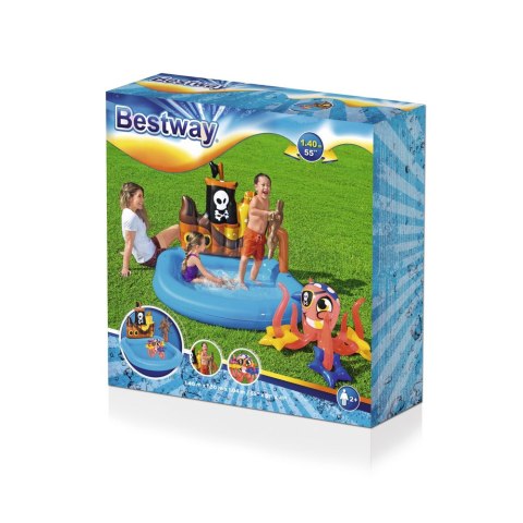 DMUCHANY PLAC ZABAW DLA DZIECI 140 X 130 X 104 CM BESTWAY 52211