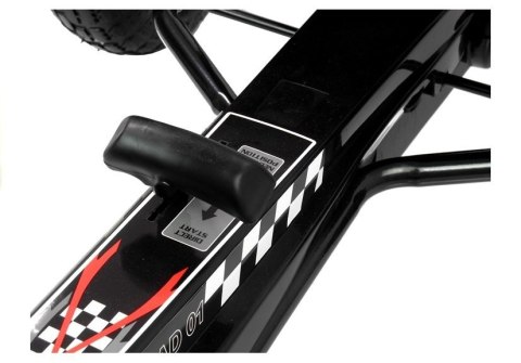 GOKART CZARNY A-15 POMPOWANE KOŁA