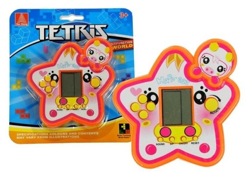 GRA ELEKTRONICZNA TETRIS GWIAZDKA CZERWONA