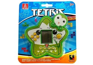GRA ELEKTRONICZNA TETRIS GWIAZDKA ZIELONA