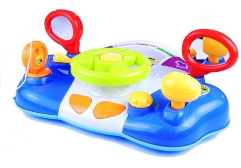 INTERAKTYWNA KIEROWNICA DLA DZIECKA PANEL DŹWIĘKI