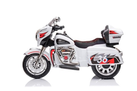 MOTOR NA AKUMULATOR TRÓJKOŁOWY GOLDWING BIAŁY