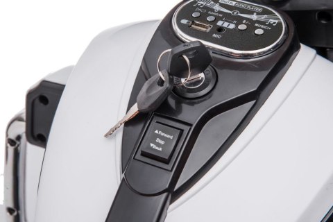 MOTOR NA AKUMULATOR TRÓJKOŁOWY GOLDWING BIAŁY