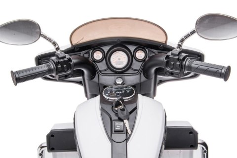 MOTOR NA AKUMULATOR TRÓJKOŁOWY GOLDWING BIAŁY