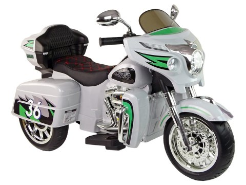 MOTOR NA AKUMULATOR TRÓJKOŁOWY GOLDWING SZARY