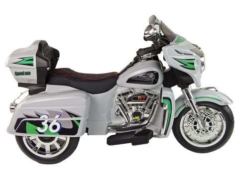 MOTOR NA AKUMULATOR TRÓJKOŁOWY GOLDWING SZARY