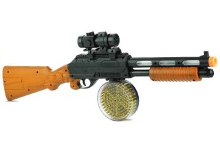 PISTOLET BROŃ KARABIN AK 868-1 ŚWIECI GRA 60 CM