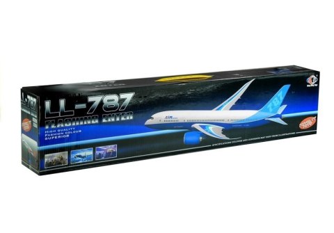 SAMOLOT PASAŻERSKI BIAŁY FRICTION PODSTAWKA 65 CM