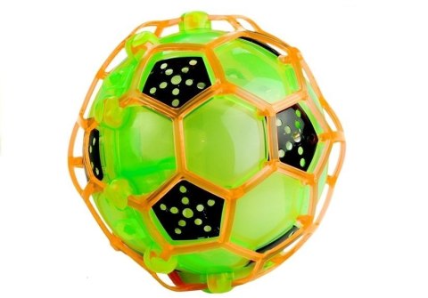 SKACZĄCA TAŃCZĄCA PIŁKA FOOTBALL GRA ŚWIECI