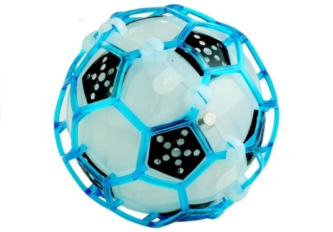 SKACZĄCA TAŃCZĄCA PIŁKA FOOTBALL GRA ŚWIECI