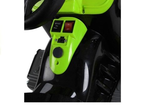 TRAKTOR NA AKUMULATOR Z ŁYŻKĄ KOPARKA ZIELONY