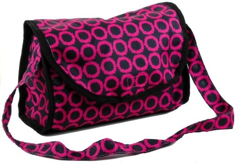 WÓZEK DLA LALEK ALICE RETRO, DUŻY, GŁĘBOKI, TORBA