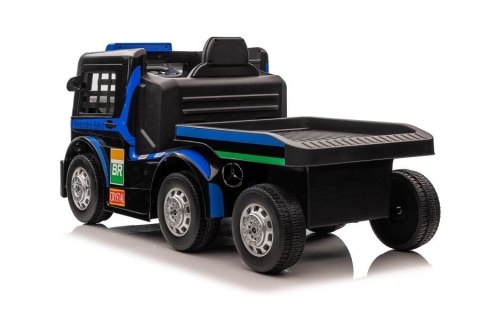 AUTO NA AKUMULATOR MERCEDES + NACZEPA XMX622B GRANATOWY LCD