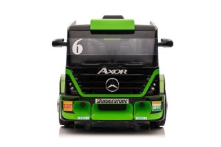 AUTO NA AKUMULATOR MERCEDES + NACZEPA XMX622B ZIELONY LCD