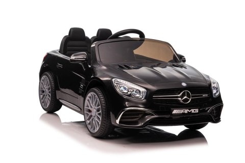 AUTO NA AKUMULATOR MERCEDES SL65 S CZARNY LAKIEROWANY LCD