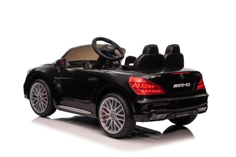 AUTO NA AKUMULATOR MERCEDES SL65 S CZARNY LAKIEROWANY LCD
