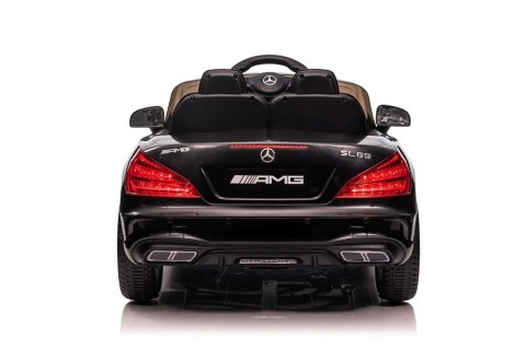 AUTO NA AKUMULATOR MERCEDES SL65 S CZARNY LAKIEROWANY LCD