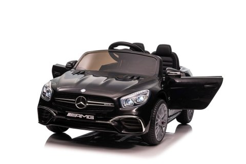 AUTO NA AKUMULATOR MERCEDES SL65 S CZARNY LAKIEROWANY LCD