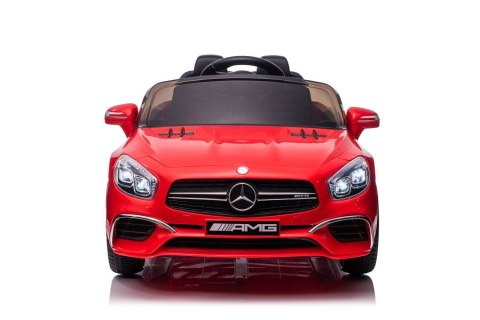 AUTO NA AKUMULATOR MERCEDES SL65 S CZERWONY LAKIEROWANY LCD