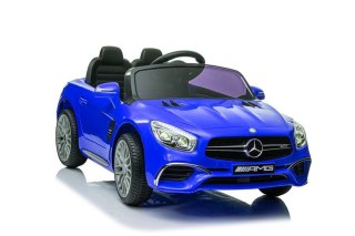 AUTO NA AKUMULATOR MERCEDES SL65 S NIEBIESKI LAKIEROWANY LCD