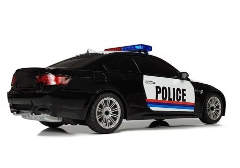 AUTO ZDALNIE STEROWANE POLICJA 1:18 R/C