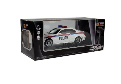 AUTO ZDALNIE STEROWANE POLICJA 1:18 R/C