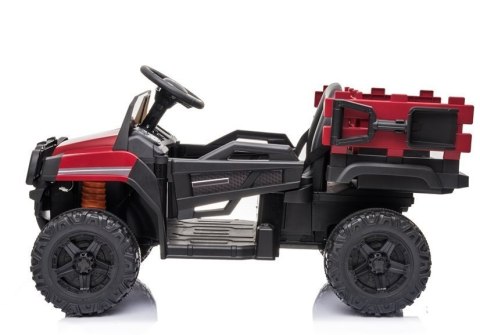 AUTO NA AKUMULATOR BDM0926 CZERWONY