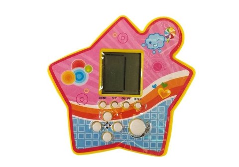 GRA ELEKTRONICZNA KIESZONKOWA BRICK TETRIS ŻÓŁTY