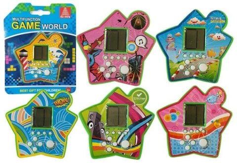 GRA ELEKTRONICZNA KIESZONKOWA TETRIS GWIAZDKA ZIELONY