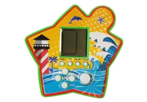 GRA ELEKTRONICZNA KIESZONKOWA TETRIS GWIAZDKA ZIELONY