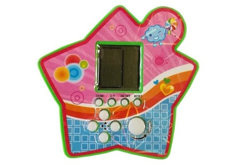 GRA ELEKTRONICZNA KIESZONKOWA TETRIS GWIAZDKA ZIELONY