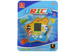 GRA ELEKTRONICZNA KIESZONKOWA TETRIS GWIAZDKA ZIELONY
