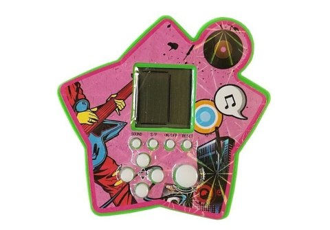 GRA ELEKTRONICZNA KIESZONKOWA TETRIS GWIAZDKA ZIELONY